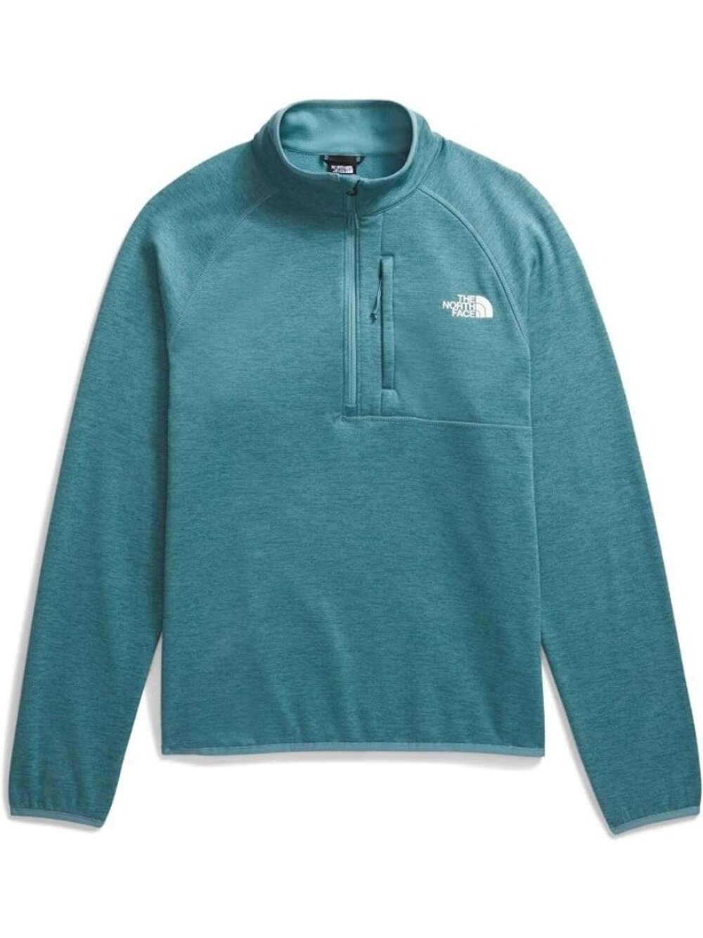 The North Face Canyonlands Large Half Zip Pullover Long Sleeve Aqua Fleece NEW - Picture 8 of 8